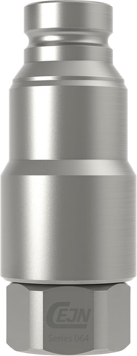 Cejn 10-064-6603 Flat Face Pressure Eliminator Nipple 1" Body Size 1" Female ORB (ISO 16028) 5/bx