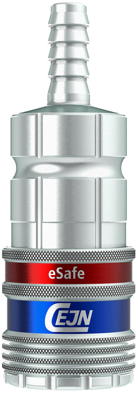 Cejn 10-310-2002 Safety eSafe Coupling Industrial Interchange 1/4" Body Size 1/4" Hose Barb 0