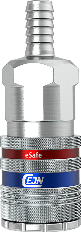 Cejn 10-550-2005 Safety eSafe Coupling Industrial Interchange 1/2" Body Size 1/2" Hose Barb 5/bx