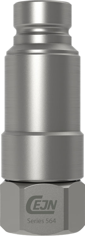 Cejn 10-564-6405 Flat Face Pressure Eliminator Nipple 1/2" Body Size 1/2" F NPT (ISO 16028) 5/bx