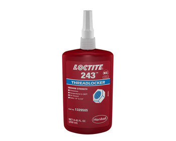 Loctite 243 Blue Threadlocker IDH:1329505 - Medium Strength - 250 ml Bottle - 43898