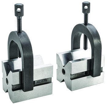Starrett 278 V Blocks (Pair) With Clamps 51312