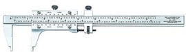 Starrett 123-6 W/SLC Vernier Caliper 0-6"- With Standard Letter Of Certification- .001" Grad 66926