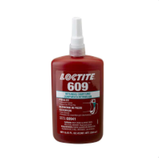 Loctite 609 Retaining Compound, Press Fit, General-Purpose, 250 ml Bottle - 135513
