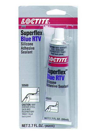 LOCTITE SI 5015 Superflex RTV Silicone, Blue, 80mL Tube - LOT270642