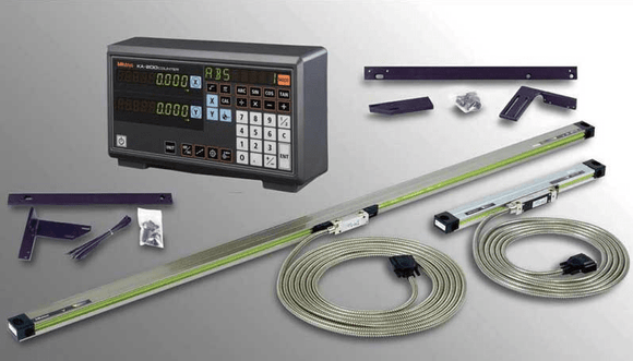 MITUTOYO 64PKA058D 12” X30” DIGITAL READOUT PACKAGE FOR BRIDGEPORT MILL - WesTorque