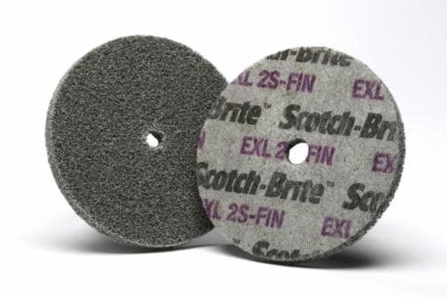 3M SB EXL Unitized Wheel XL-UW 2S Fine 4 in x 1/4 in x 3/8 in 48011185880