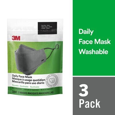 3M™ Daily Face Mask Reusable RFM100-3 | 3 PK 22287