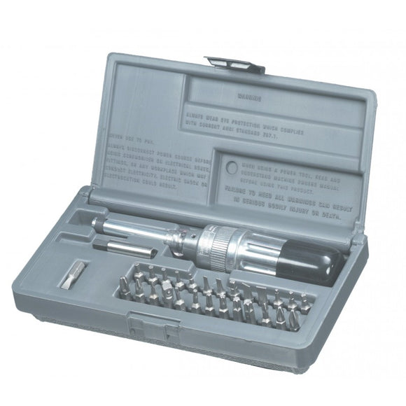 Sturtevant Richmont 810568 CAL 36/4 Adjustable Torque Screwdriver 29 Piece Kit