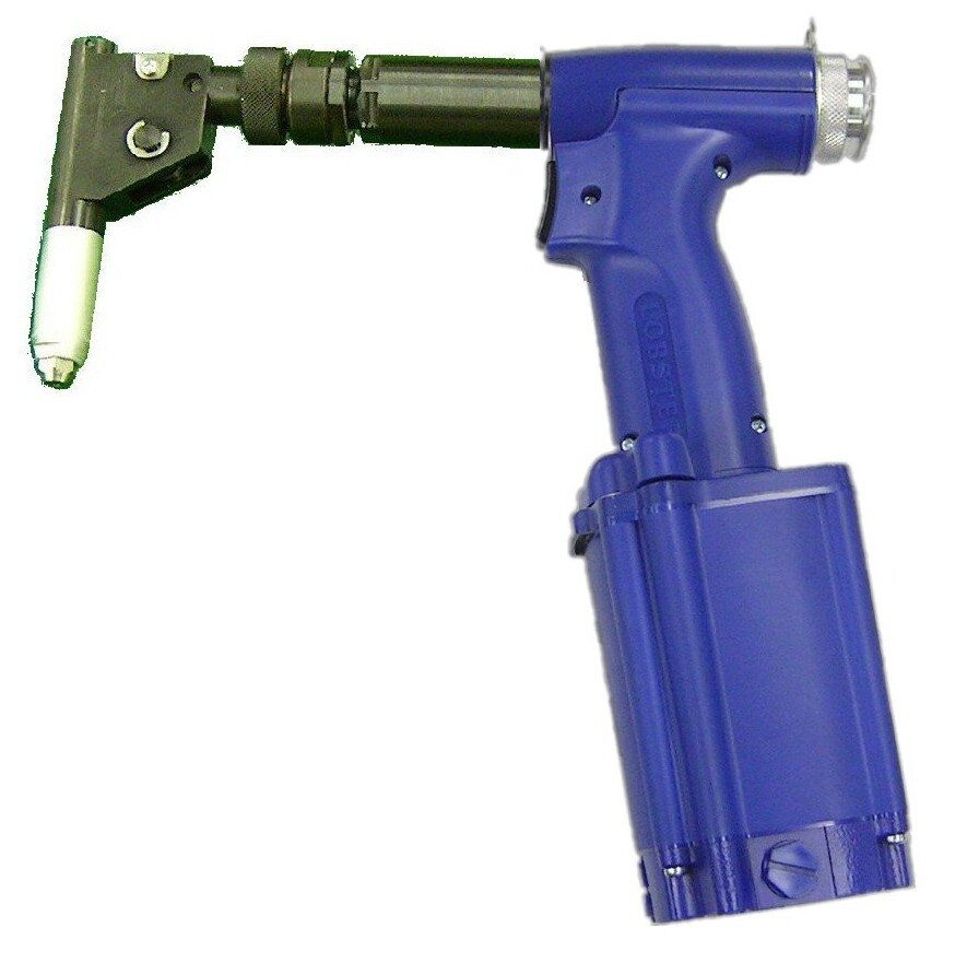 Lobster AR2000A-45 Pneumatic Riveter 45 Degree Angled Head with 360-degree Rotation