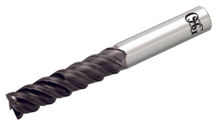 OSG HP451-1250 1/8D SUPER TOUGH 4FL EM TIALN COAT 50DEGREEHELIX