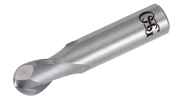 OSG 412-0312-BN CARBIDE 1/32 X 1/8 2FL STUB BALL