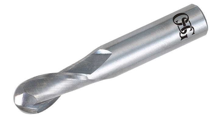 OSG 402-0197-BN CARBIDE 0.5MM X 3MM 2FL BALL NOSE
