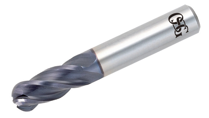OSG HP441-0394-BN CARBIDE 1MM X 3MM 4FL BALL HP TiALN