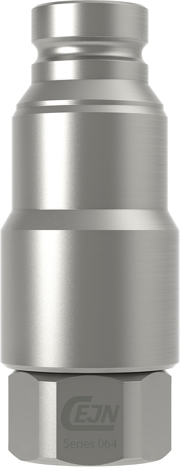 Cejn 10-064-6603 Flat Face Pressure Eliminator Nipple 1" Body Size 1" Female ORB (ISO 16028) 5/bx