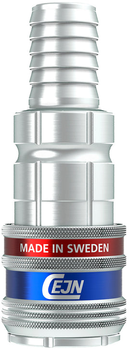 Cejn 10-315-2002 Safety eSafe Coupling Asian Interchange 1/4" Body Size 1/4" Hose Barb 0