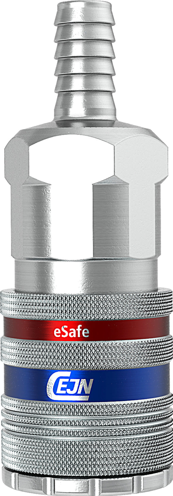 Cejn 10-550-2005 Safety eSafe Coupling Industrial Interchange 1/2" Body Size 1/2" Hose Barb 5/bx