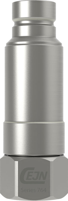 Cejn 10-764-6401 Flat Face Pressure Eliminator Nipple 3/4" Body Size 3/4" F NPT (ISO 16028) 5/bx