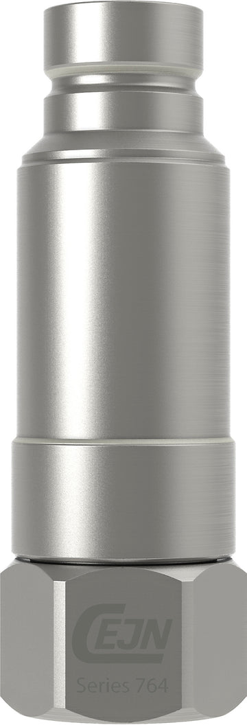 Cejn 10-764-6401 Flat Face Pressure Eliminator Nipple 3/4" Body Size 3/4" F NPT (ISO 16028) 5/bx