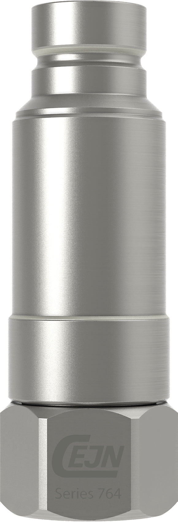 Cejn 10-764-6401 Flat Face Pressure Eliminator Nipple 3/4" Body Size 3/4" F NPT (ISO 16028) 5/bx