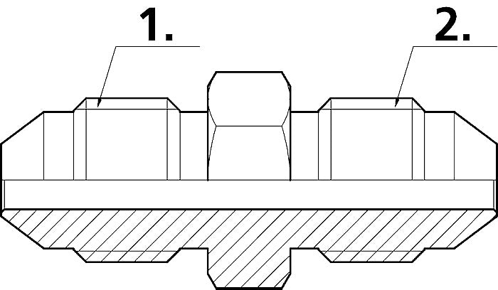 Cejn 19-950-2109 JIC 4 Male x JIC 4 Male - 0