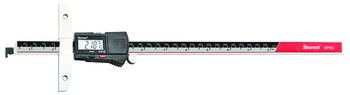 Starrett 5004BZ-20/500 Digital Electronic Depth Gage Hardened Stainless Steel Water Resistant 14585