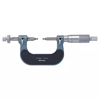 Mitutoyo 124-173 0-25/.01MM Gear Micrometer