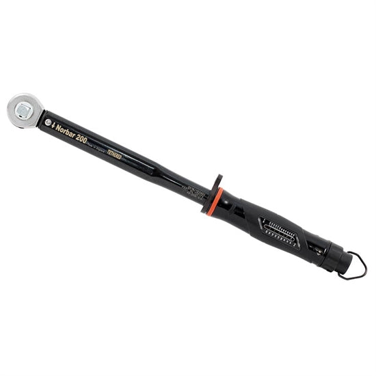 Norbar 130179 NorTorque Tethered Model 200, 1/2", Ratchet Adjustable (Dual Scale)