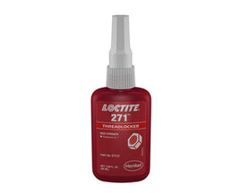Loctite 271 Red Threadlocker 27131, IDH:135381 - High Strength - 50 ml Bottle