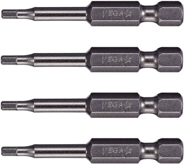 Vega 150H0464A Hex 1/16 Power Bit x 2" Price per 4