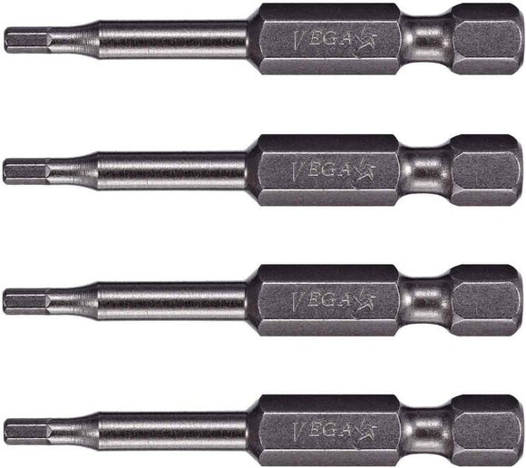 Vega 150H0464A Hex 1/16 Power Bit x 2" Price per 4