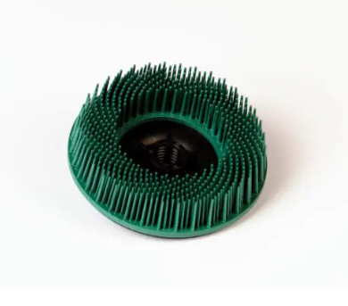 Scotch-Brite™ 24241 Bristle Disc, BD-ZB, 50, Green, 4-1/2 in x 5/8 in-11 Internal, 5/Carton, 10 ea/Case
