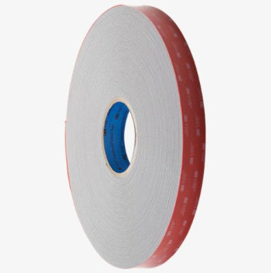 3M 14660 VHB Commercial Vehicle Tape CV90F, Gray, 3/4 in x 36 yd, 90 mil, 12 Roll/Case