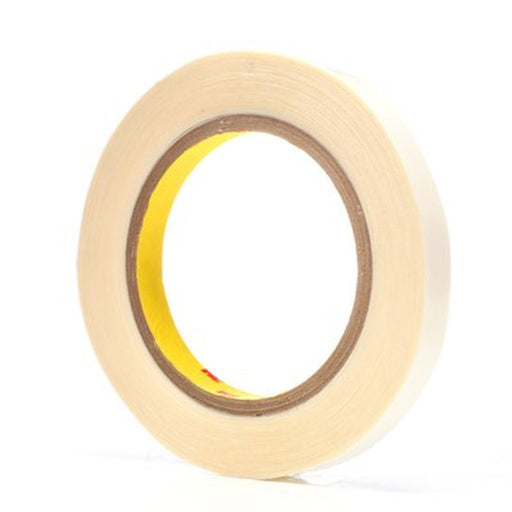 3M 04841 Double Coated Tape 444, Clear, 1/2 in x 36 yd, 3.9 mil - 36/Rolls - WesTorque