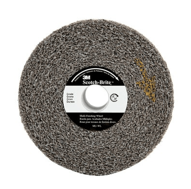 3M 13186 SB Multi-Finishing Convolute Wheel MU-WL 2S Med 8 in x 2 in x 3 in 48011131863 - WesTorque