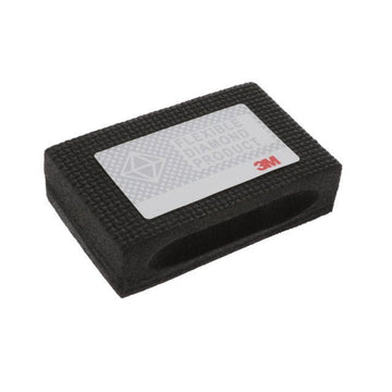 3M 14984 6200J Diamond Hand Laps, Grooved, Black 18 - WesTorque