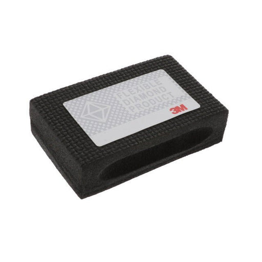3M 14984 6200J Diamond Hand Laps, Grooved, Black 18 - WesTorque