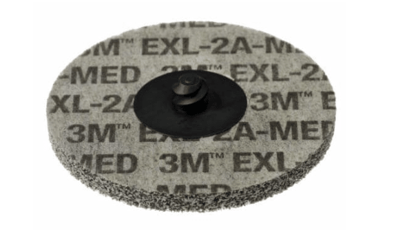 3M 17186 Scotch-Brite Roloc EXL Unitized Wheel, XL-UR, 2A Medium, TR, 3 in - WesTorque