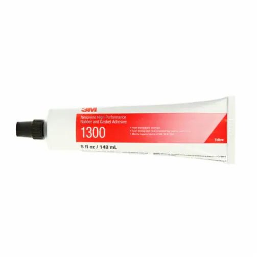 3M 19868 Neoprene High Performance Rubber and Gasket Adhesive 1300, Yellow, 5 Oz Tube - 21200198687 - WesTorque