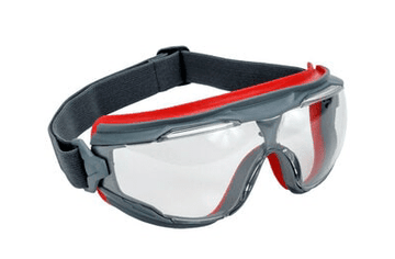 3M 27455 GoggleGear 500 Series GG501SGAF, Clear Scotchgard Anti - fog lens, 10/box - WesTorque