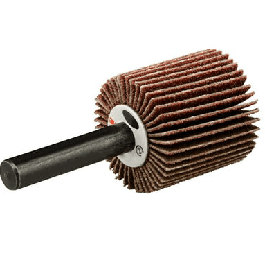 3M 35476 Flap Wheel 244D, 80 X-weight, Type 83, 1 in x 1 in x 1/4 in - 7100178231 - WesTorque