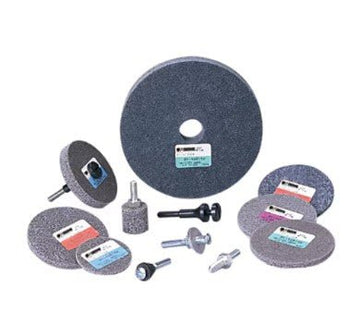 3M 35646 Standard Abrasives A/O Unitized Wheel 882173, 821 6 in x 1/4 in x 1/2 in, 10 ea/Case - WesTorque