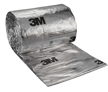 3M 40469 Fire Barrier Dryer Ventilation Wrap DVW16, 16 IN x 25 FT x 0.5 IN, 1 Roll/Case - WesTorque