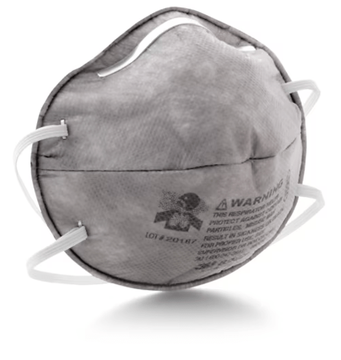 3M 54358 Particulate Respirator 8247, R95, with Nuisance Level Organic Vapor Relief, 120 EA/Case - WesTorque