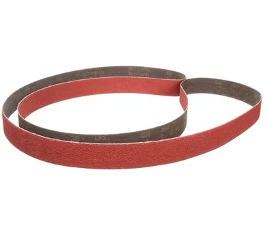 3M 55031 Cubitron II Cloth Belt 984F, 60+ YF-weight, 1/2 in x 24 in, Fabri-lok, Single-flex - WesTorque