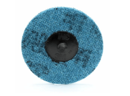 3M 5530 Scotch-Brite Roloc Surface Conditioning Disc, SC-DR, A/O Very Fine, TR, 3 in - 48011055305 - WesTorque