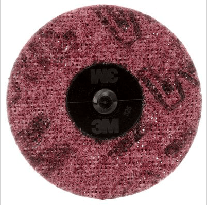 3M 5531 Scotch-Brite Roloc Surface Conditioning Disc, SC-DR, A/O Medium, TR, 3 in - 48011055312 - WesTorque