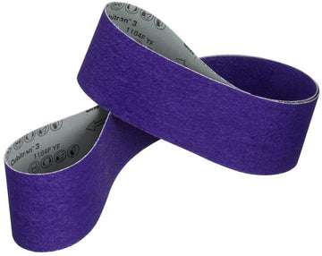 3M 55334 Cubitron 3 Cloth Belt 1184F, 36+ YF - weight, 3 in x 79 in, Film - lok, Single - flex - 5 Belts Per Pack - WesTorque