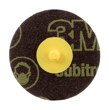 3M 76634 Roloc Disc 777F, 80 YF - weight, TR, 3 in, Die R300V - WesTorque