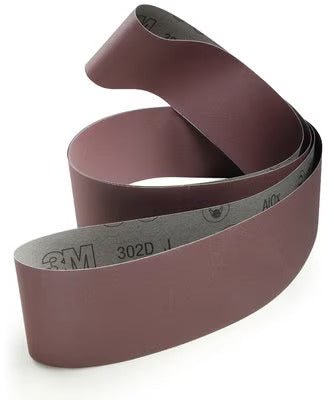 3M Cloth Belt 341D, 80 X-weight, 6 in x 48 in, Film-lok, Single-flex, 20 ea/Case - WesTorque
